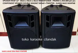 SPEAKER PASIF 12  COCOK UNTUK KARAOKE RESTORAN CAFE SENAM MASJID MUSHO