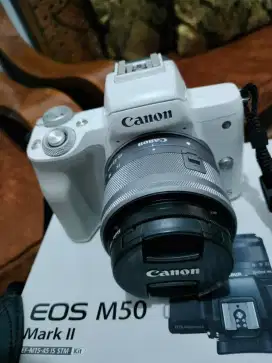 Dijual kamera Canon Eos M50 Mark II