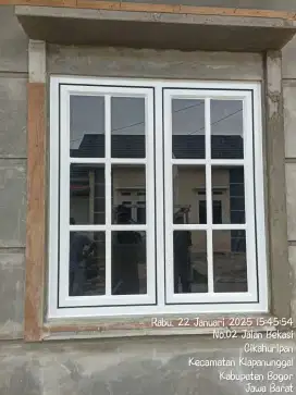 Jendela aluminium kaca