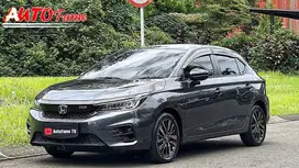 Honda All New City RS Hatchback HB Sensing CVT AT NIK 2022 Gray On Bla