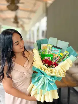 Bouquet Buket Bucket Coklat Kado Hadiah Gift Ultah Wisuda Valentine