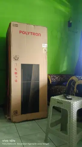 Kulkas Polytron 2 pintu