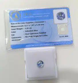 Natural Bi-Color Sapphire