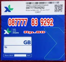 Nomor cantik XL 9292
