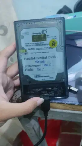 HDD 256gb 2.5 + Casing Tinggal Pakai