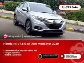 [ANTIK VERY LOW KM] Honda HR-V HRV HR V 1.5 E AT Abu Muda 2020/2021