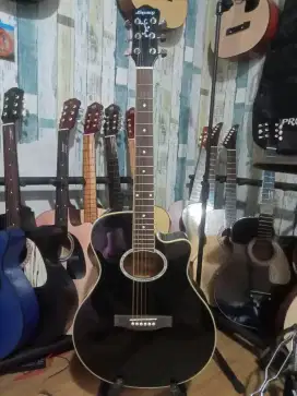 Gitar akustik elektrik original legacy MJG616CEQ  bonus tas & capo