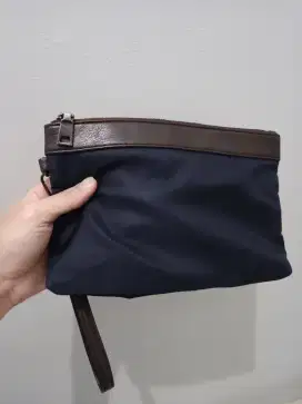 Tas clutch pria kulit kombinasi