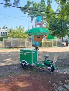 Gerobak Sepeda Listrik Bisa Custom Sesuai Kebutuhan Usaha Anda