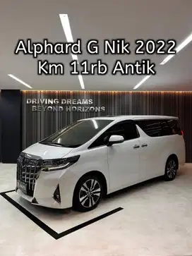 Toyota Alphard 2.5 G TSS ATPM 2022 Putih