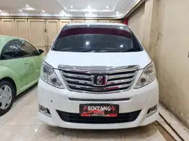 ALPHARD G AT 2012 KM RENDAH PUTIH / VELLFIRE (BINTANG MOTOR)