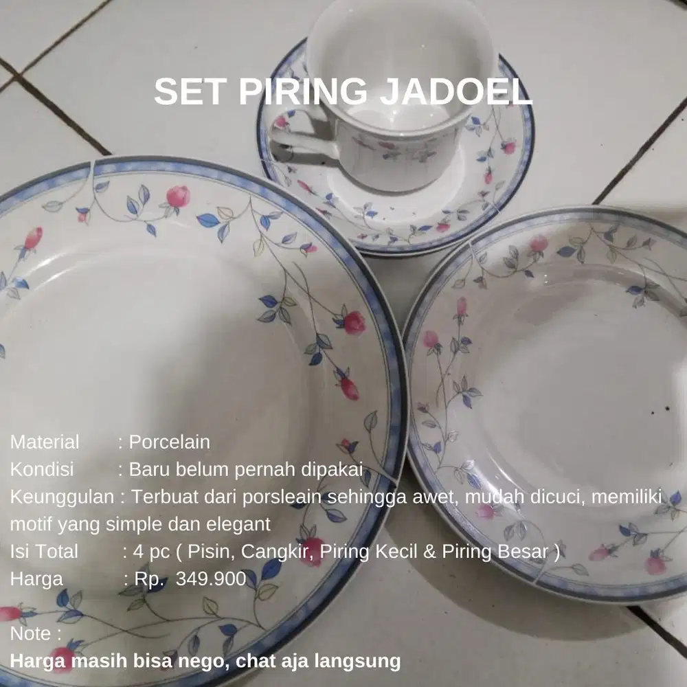 DIJUAL ALAT MAKAN ANTIK JADOEL