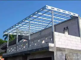 Kanopi baja ringan minimalis