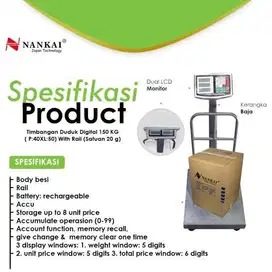 Timbangan duduk digital 150kg NEW