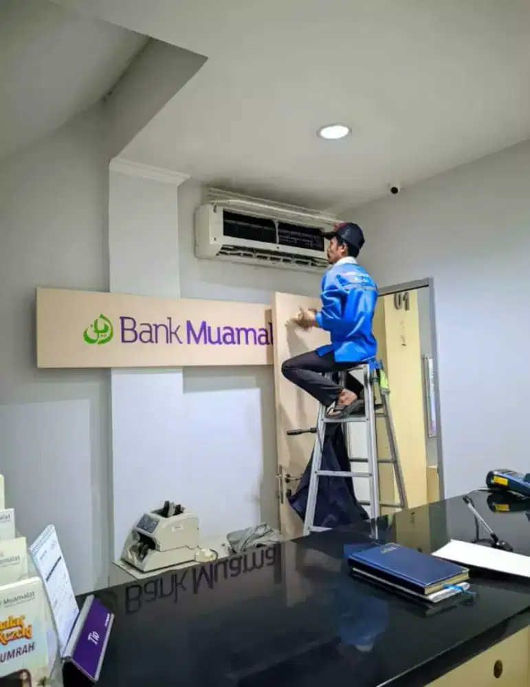 Jasa service AC dan bongkar pasang AC, kulkas, mesin cuci, pompa air