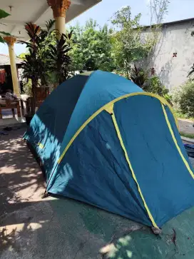 TENDA FULL FRAME ALLOY 4-5 ORANG BEKAS PAVILLO X4 NOT TENDAKI BORNEO