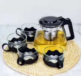 Teapot saringan hitam