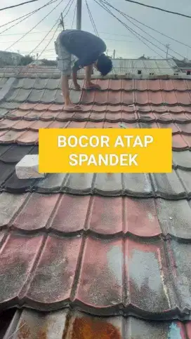 Jasa perbaikan atap bocor, rembes dan renovasi, rangka baja