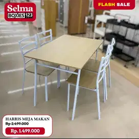 Meja makan minimalis