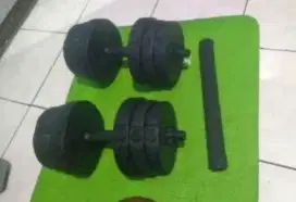 dumbel set pvc 20 kg