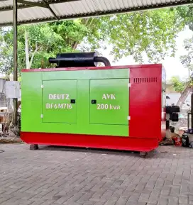 Genset 200, 250 Kva Deutz AVK