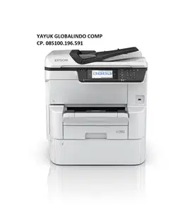 Yayuk readi printer epson Workforce Pro C878R, A3 color multifungsi