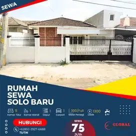 Rumah Sewa Solo Baru