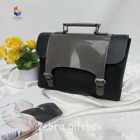 Tas Album Foto Model Gesper Variasi Warna Glossy Bisa Custom Termurah