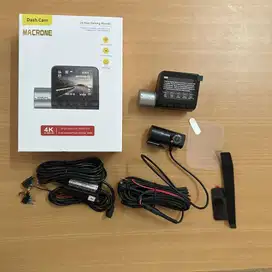 Dashcam macrone 4K ultra HD