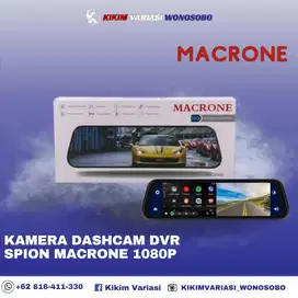 KAMERA DASHCAM DVR SPION MACRONE 4K+1080P SUPPORT CARPLAY & ANDROID AU