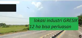 Dijual tanah industri bunder arah lamongan