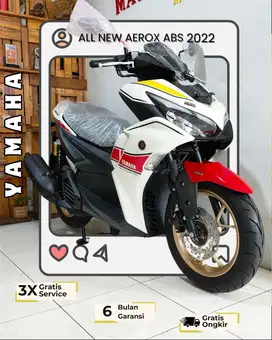 Yamaha NEW Aerox 155 C ABS Tahun 2022 Rendi