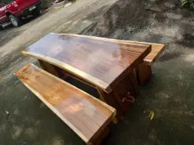 Meja solid trembesi/mejacafe/ mejakayu/meja makan