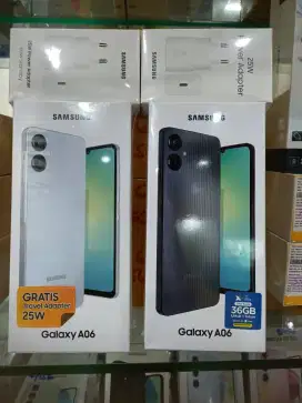Galaxy a06 4/64 4/128 garansi resmi (no repack)