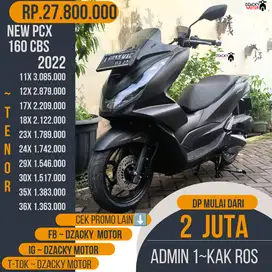 NEW PCX 160 CBS 2022 JUAL CASH CREDIT DP MULAI  2JUTAAN