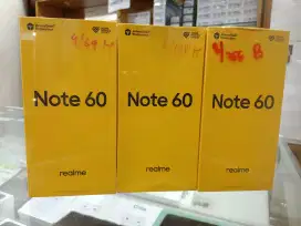 Realme Note 60 4/64 6/128 8/256 garansi resmi (no repack)