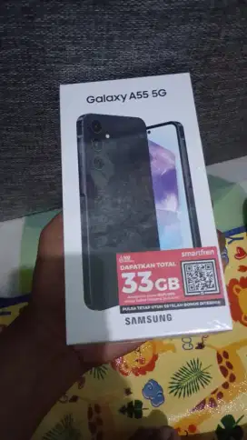 Samsung Galaxy A55 5G 8/256 baru segel