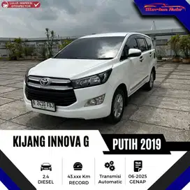 Toyota Kijang Innova Reborn G 2.4 At 2019 Km 43 Ribu Record Bergaransi