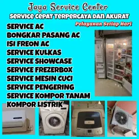 Service AC Bongkar Pasang AC Servis Mesin Cuci Kulkas Isi freon Wiyung