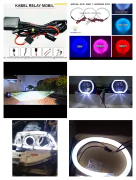 Biled headlamp Ford fiesta Laser SM pasang sejadetabek