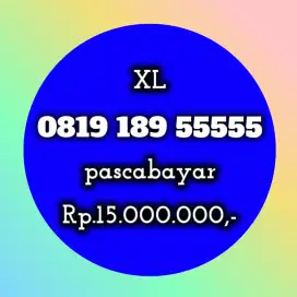 nomor cantik koleksi xl 189 55555