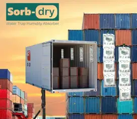 SORBDRY 1000 Produk Penyerap Lembab di Kontainer Ekspor