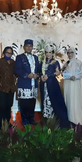 Jasa MC akad nikah wedding lamaran resepsi