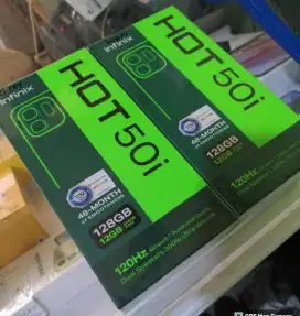 Infinix hot 50i 6/128GB garansi resmi infinix