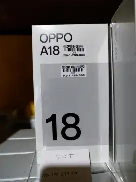 Oppo a18 4/128 atlantis dahsyat