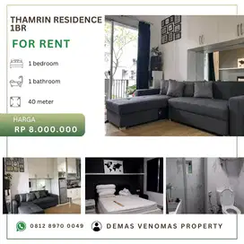 Disewakan Apartement Thamrin Residence 1BR Full Furnished Tower C