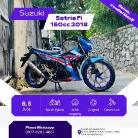 Suzuki satria fu 150cc Fi tahun 2018