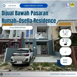 Dijual Rumah 2 Lantai Osella Residence