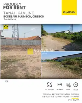 Disewakan Tanah Kavling di Daerah Bodesari, Plumbon, Cirebon