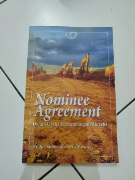 Buku Nominee Agreement Dalam Usaha Tambang Minerba, Dr Ida Sumarsih